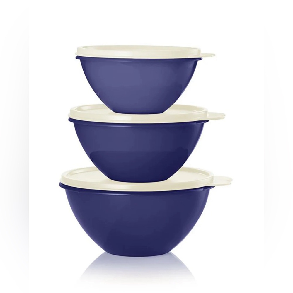 Tupperware Vintage Classic Wonderlier Bowl 3pc Set